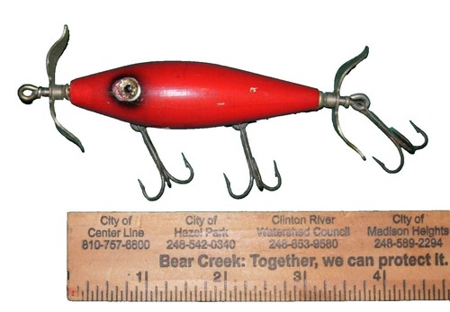 Northland Fishing Tackle - Walleye Mimic Minnow Spin - Fire