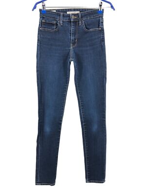 LEVI'S STRAUSS & CO Damen 721 High Rise Skinny Jeans Größe W27 L29