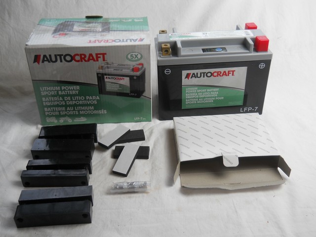 Autocraft Motorcycle Battery Application Chart