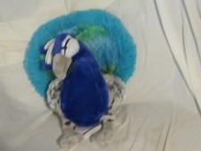 The Petting Zoo 11" Peacock Stuffed Animal