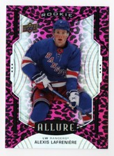 2020-21 Upper Deck Allure Rookie Pink Leopard #150 Alexis Lafreniere RARE