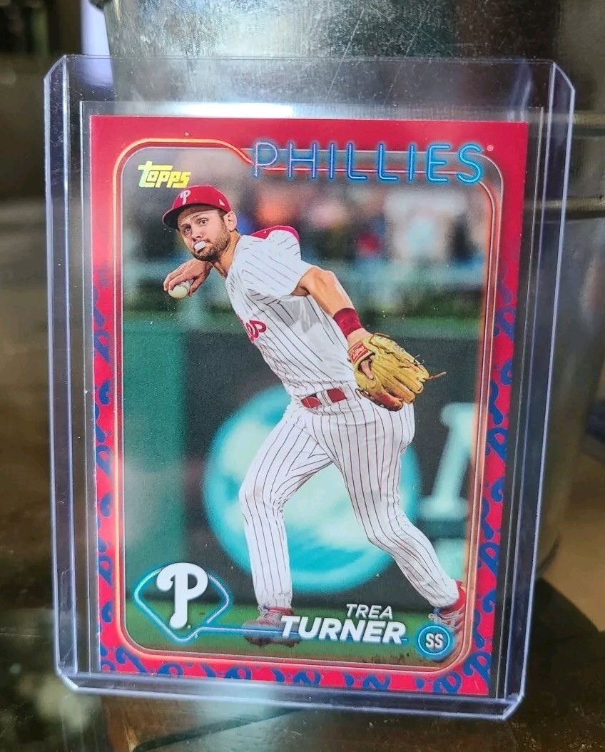 2024 Topps Series Two Trea Turner Team Color Match Border Card | eBay