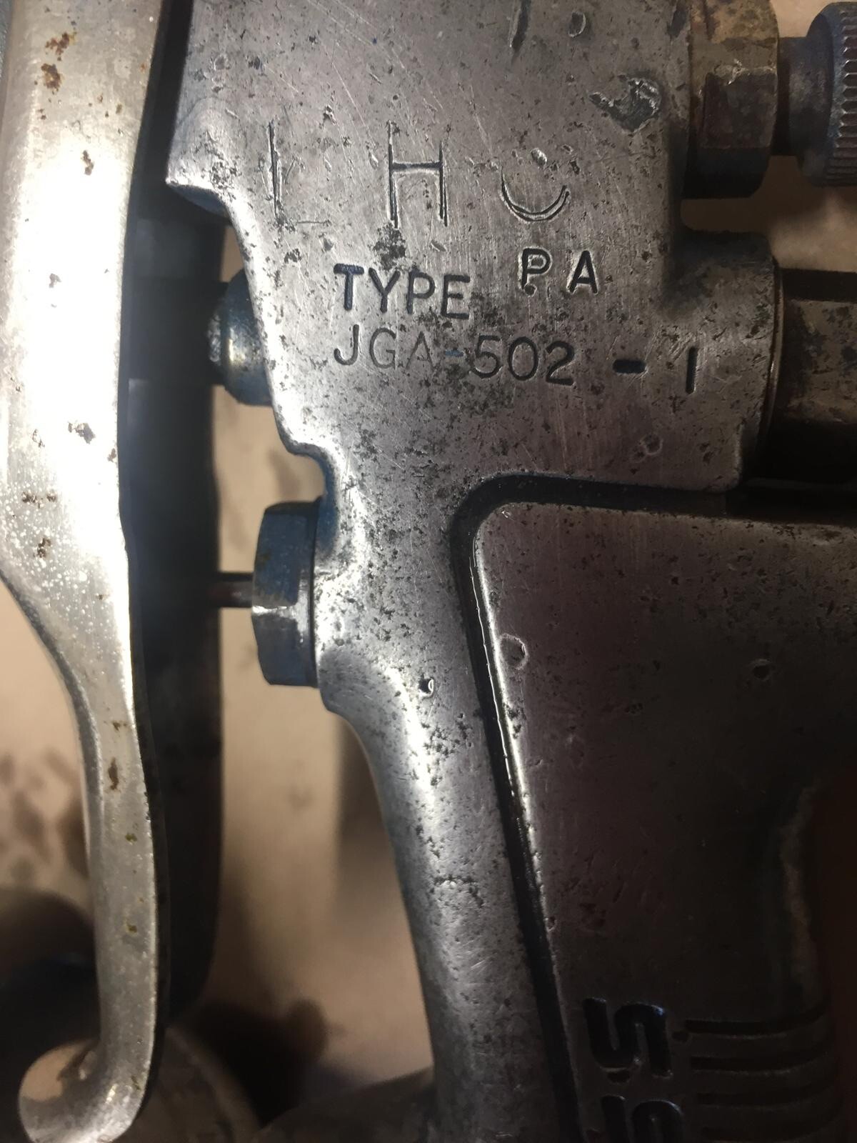 Devilbiss Paint Spray Gun Jga 502 Classic/vintage eBay