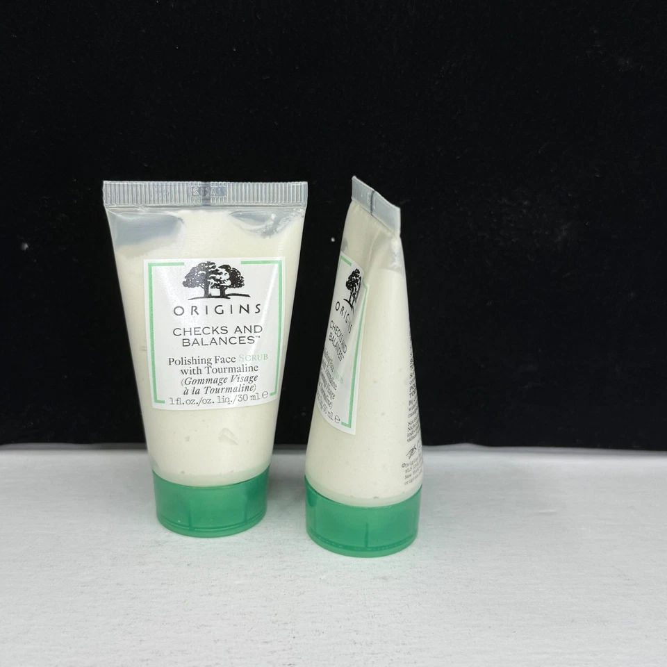 Origins Checks Balances Polishing Face Scrub W/Tourmaline 2 oz total [LOT OF 2] - Image 2 of 4