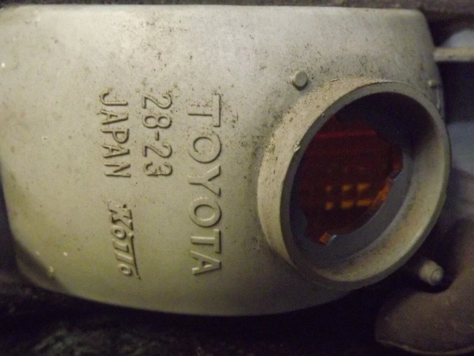 84-89 OEM Toyota Van YH51 intermitente intermitente luz conjunto lámpara 28-23 FR R DV1 Foto 4 de 4