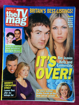 SUN TV MAG 19/08/2000 ADELE SILVA Danny McCall Clare Wilkie Andrea McLean (UK)