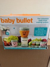 Baby Bullet Food Blender Processor System - UNUSED