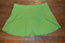 Neon Chaps Sport Active Skort Skirt with Built in Shorts Zipper Pocket in back