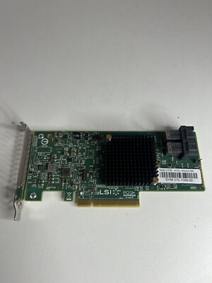 LSI Intel RS3UC080 12Gb/s PCIe x8 Gen3 SAS RAID Module Controller Low Profile