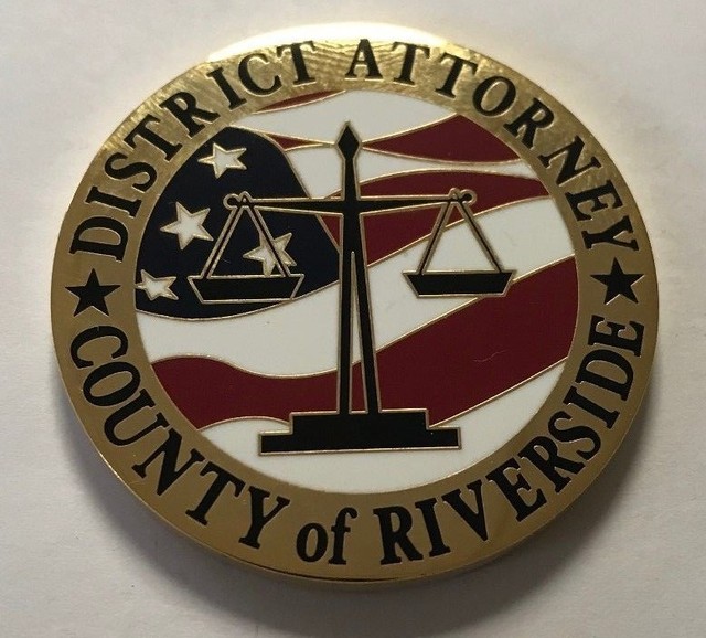 Riverside County DISTRICT ATTORNEY Bureau of Investigations Sr