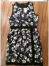 New Ann Taylor Floral dress 6 retail 120