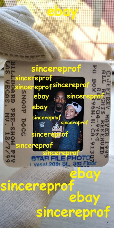 Snoop Dogg Original Slide Convert 2 Photo Death Row Records Lisa Raye Vintage - Image 1 of 1