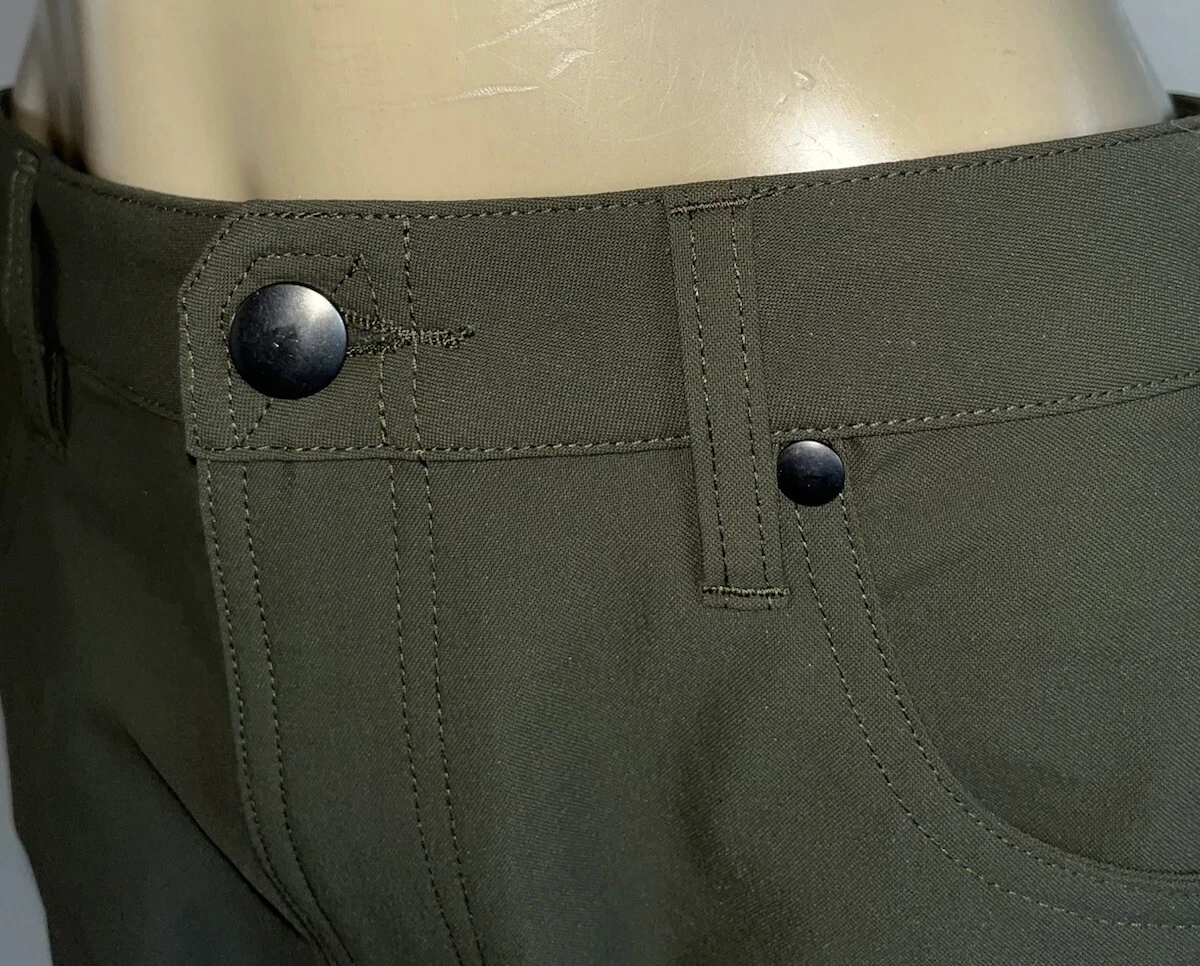 NWOT New Olivers Passage Pants Mens Olive Green Nylon Lightweight Golf-Size 33