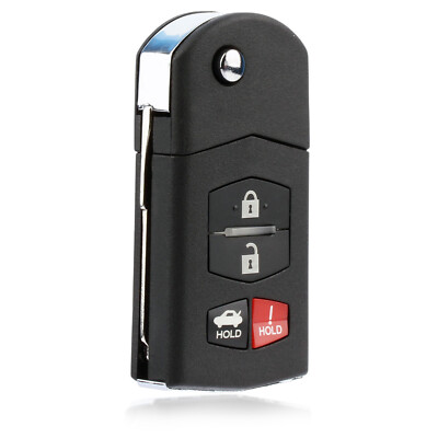 For 2010 2011 2012 2013 Mazda 3 Keyless Car Flip Remote Key Fob Transmitter