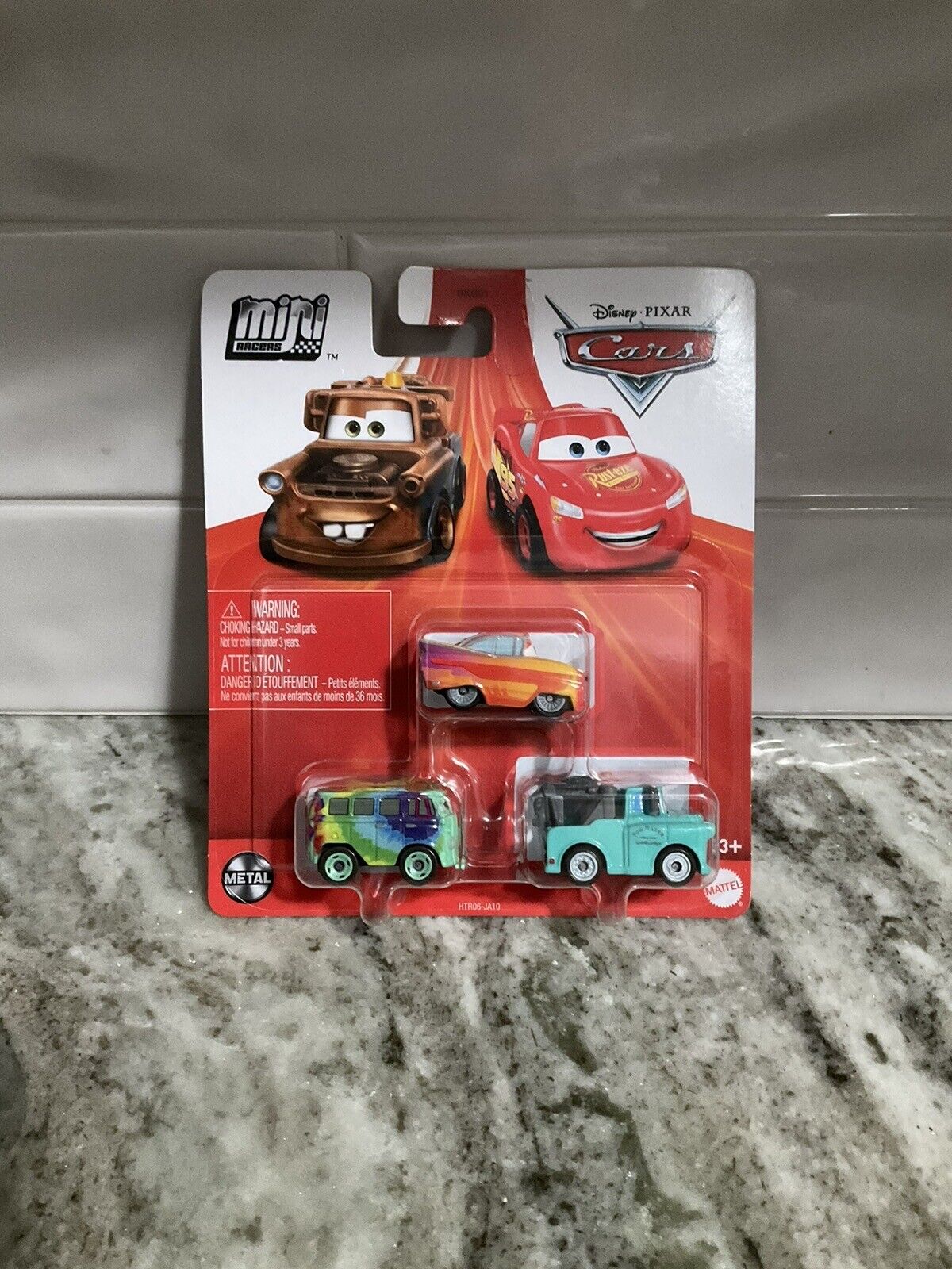 Disney Pixar Cars Mini Racers 3 Pack New Mater Fillmore Radiator Springs Ramone