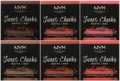 NYX Sweet Cheeks Matte Creamy Powder Blush (BOXED) 5g - Farbton wählbar - NEU