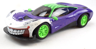 Scalextric Joker Inspired Car DPR W/ Lights 1/32 Scale Slot Car C4142 OPEN