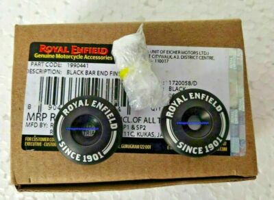 Royal Enfield Black Bar end Finisher Fit For Continental GT 650