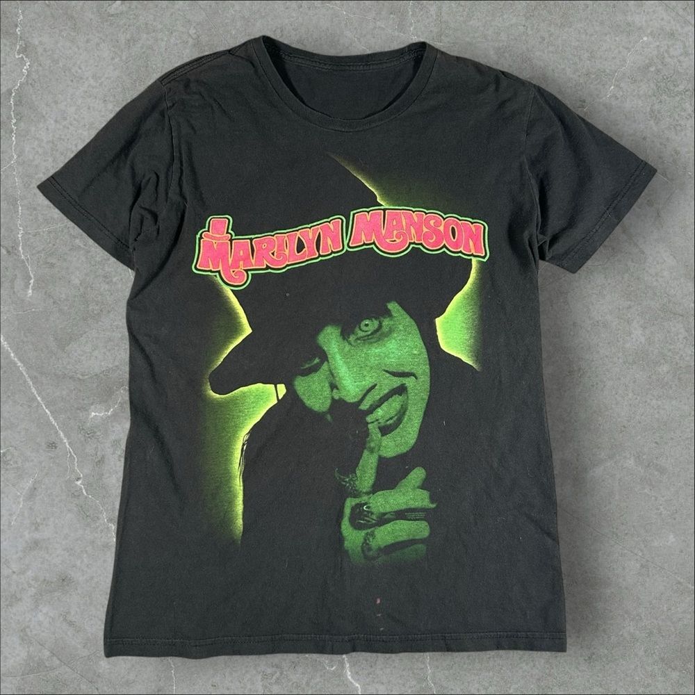 トップス Marilyn Manson sweet dreams Tee VINTAGE MARILYN MANSON SWEET DREAMS T-SHIRT BLACK Used