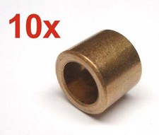 10 St&uuml;ck Sinterbronze Buchse &Oslash; 8 x 12 x 10 mm Gleitlager f&uuml;r 8 mm Welle Lager