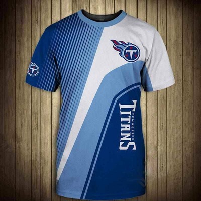 T Shirt 3D Custom Tennessee Titans T 