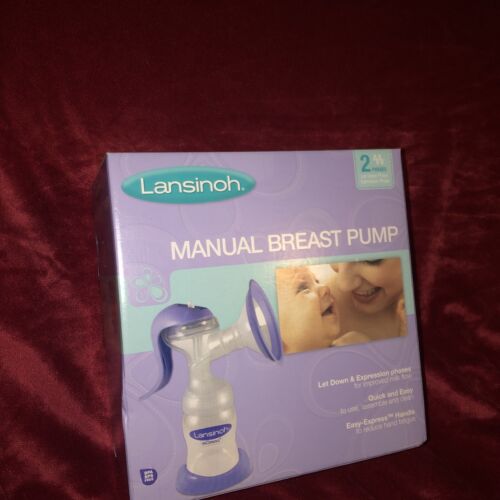 Lansinoh Manual Breast Pump With 160ml Baby Bottle Portable for Travel - LN50555 - Picture 2 of 5