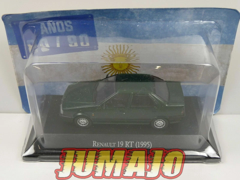 AQV12 Voiture 1/43 SALVAT Inolvidables 80/90 : RENAULT 19 RT 1995 chamade - Photo 3/4