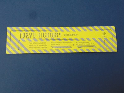 Tokyo Highway Special Ruler Promo  Asmodee Board Games EZ54