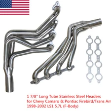 1 7/8" Long Tube Headers for Camaro & Pontiac Firebird/Trans Am 98-02 LS1 5.7L +