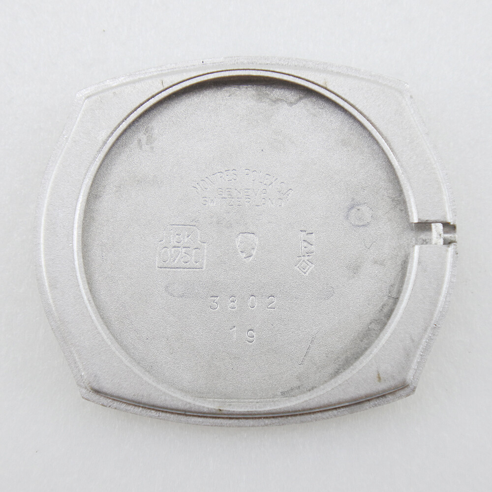 ROLEX Cellini Geneve cal.1600 6618 K18WG Silver dial watch women