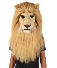 HPO Novelty Lion King of the Jungle Costume, Wig and Mask, HM-1446A