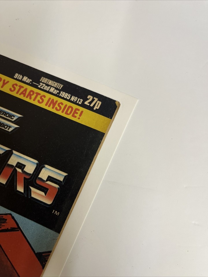 Marvel Transformers Comic UK 1985 Issue 13 No. 13 eBay