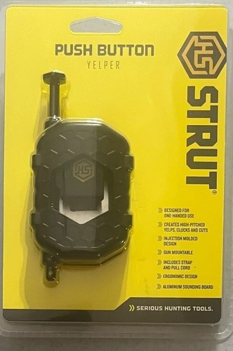 Hunters Specialties Push Button Yelper Turkey Call ~ New in Package - 第 1/2 張圖片