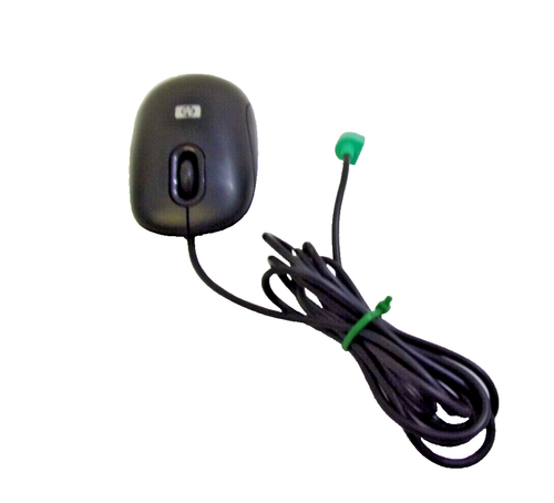 Vintage HP PS/2 Mouse Black Extra Long Cord | eBay