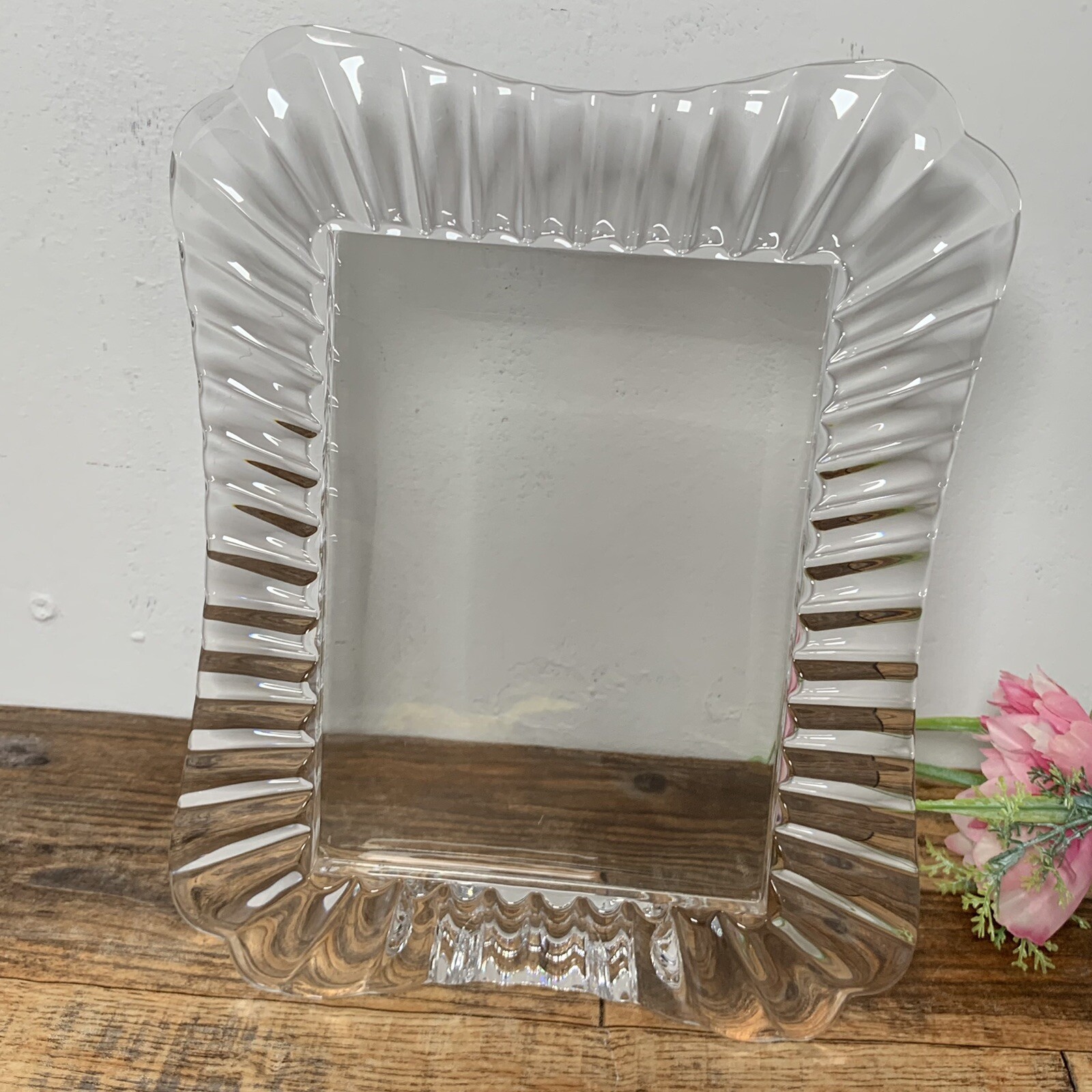 Marquis Waterford Easton Crystal Medium Picture Frame Handcrafted in Germany  