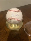 Nolan Ryan Autographed American League Rawlings Baseball With Case & COA