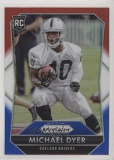 2015 Panini Prizm Rookies Red White & Blue Prizm Michael Dyer #271 0b3
