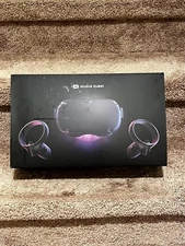 Oculus Quest 1 Facebook Meta Meta Black VR Headset 64GB W/ Controllers Box Set