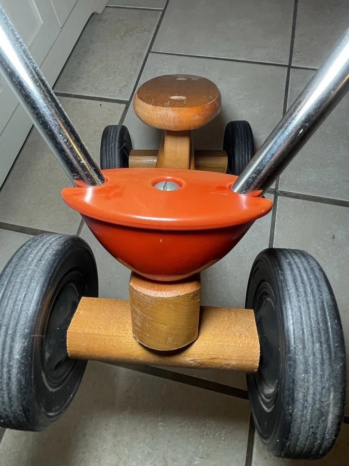 Radio Flyer Niños Madera de Arce 4 Ruedas Paseo en Scooter EE. UU. Foto 3 de 4