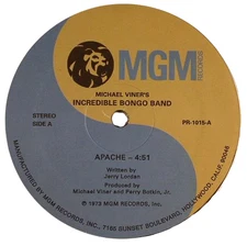 Michael Viner's Incredible Bongo Band - 'Apache / Bongolia' 12"