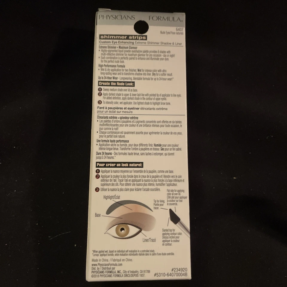 Physicians Formula Shimmer Strips 6407 Eye Enhancing Shadow Liner/Nude Eyes - Image 3 of 4