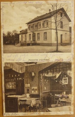 Postcard Bendorf on the Rhine approx. 1915 Restaurant Cafe Schützenhöhe Mayen Koblenz