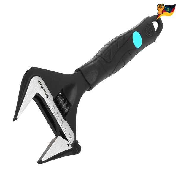 Duratech Verstellbarer SchraubenschlüSsel 200 Mm, Cr-V Stahl, Werkzeug, Groß-image