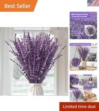 Lavender Flowers Bundle Dried Preserved Lavender Bouquet Home Decor Aromather...