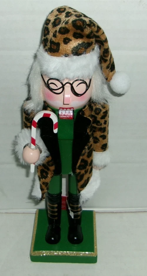 CHRISTMAS NUTCRACKER ~ 10" ~ SANTA IN LEOPARD By Ashland🎁
Opens in a new window or tab