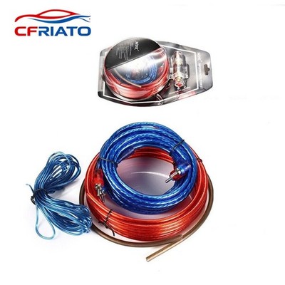 1500W Kabelset Anschluß Endstufe Verstärker AMP Subwoofer Auto Audio Kabel Wire