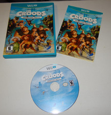 The Croods Prehistoric Party Nintendo Wii U 2012 Complete w/ manual rated E