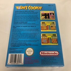 YOSHI'S COOKIE NINTENDO NES FAH VERSION FRAN&Ccedil;AISE NEUF SCELLE