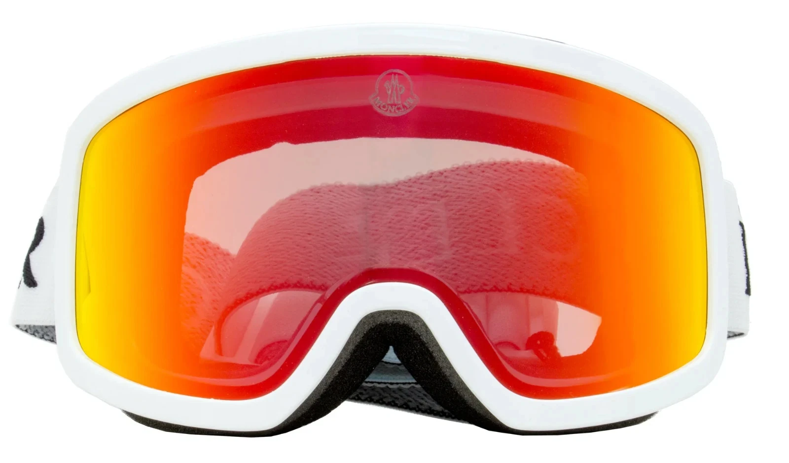 Moncler — Moncler ML0215 Terrabeam 21U White Ski/Snowboard Goggles Wrap Sport Frame 138