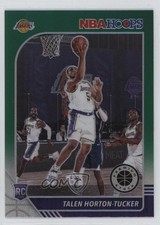 2019-20 Panini NBA Hoops Premium Stock Green Prizm Talen Horton-Tucker #248 e9p